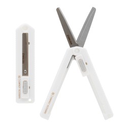 Nożyczki składane Midori XS | Białe | A