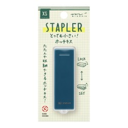 Midori XS Stapler | Navy Blue | A