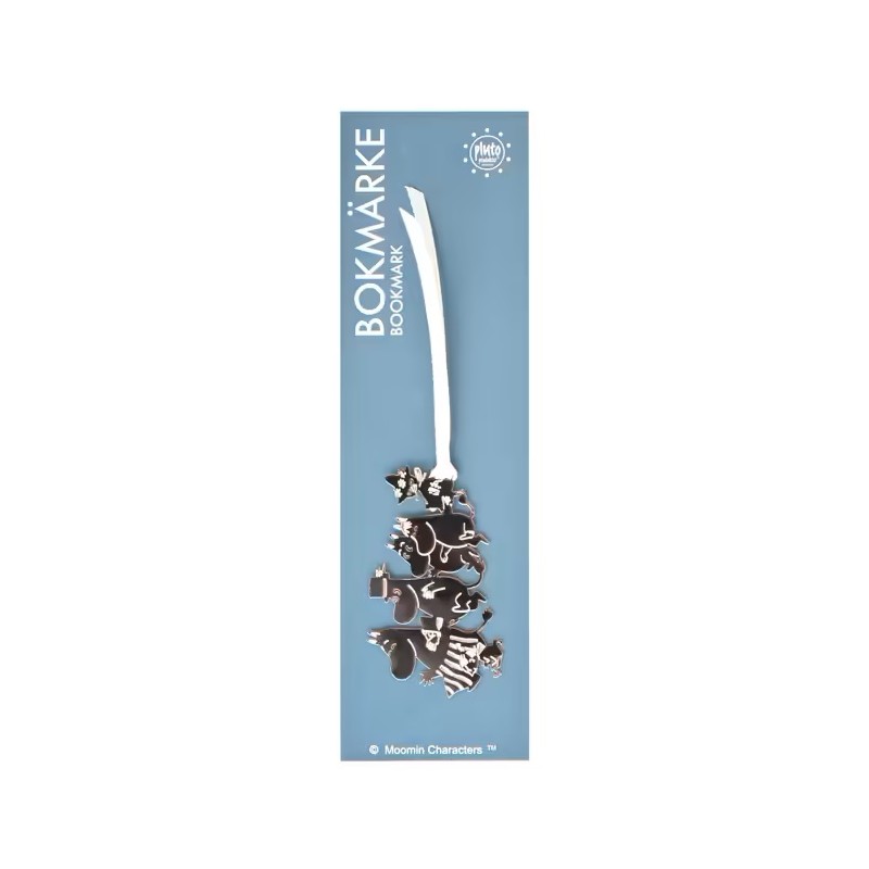 The Moomins Bookmark Moomin Family | Silver