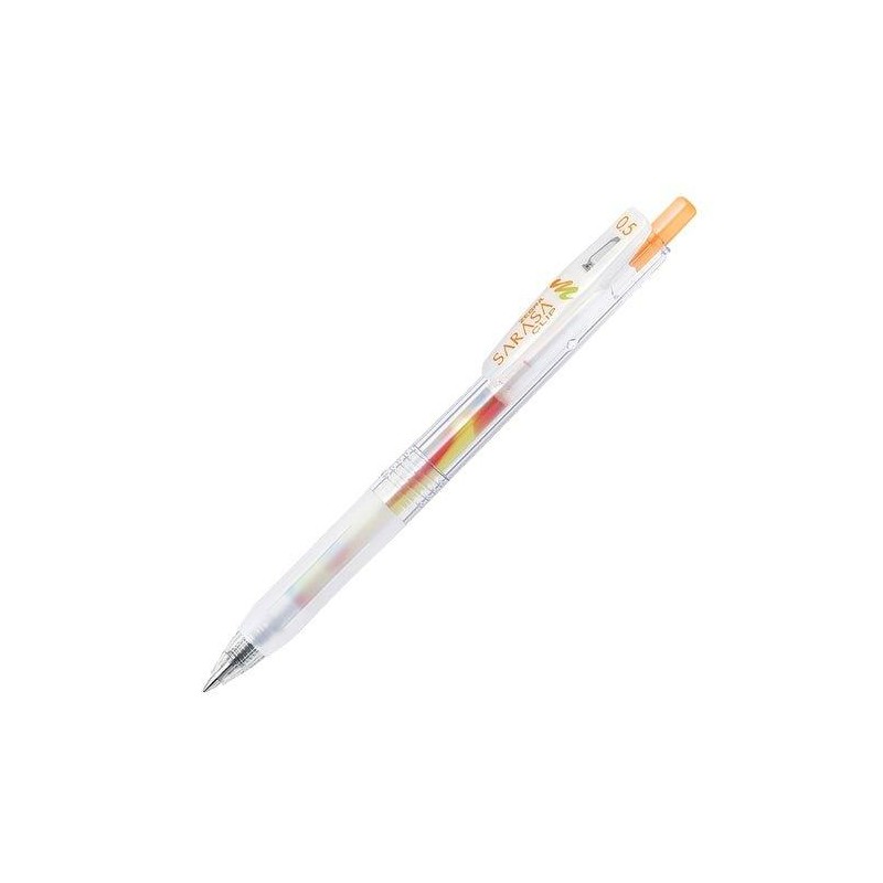 Zebra Clip Gel Retractable Stick SARASA | Marble Color