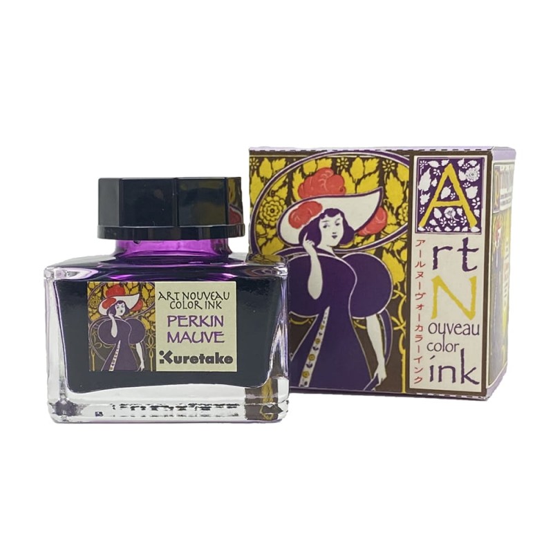 Kuretake Ink-Cafe Art Nouveau | Perkin Mauve