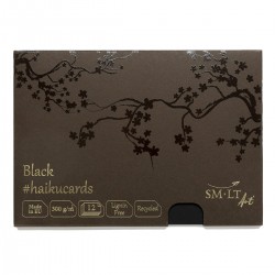 Black Haiku Cards SM-LT Art 300g/m2