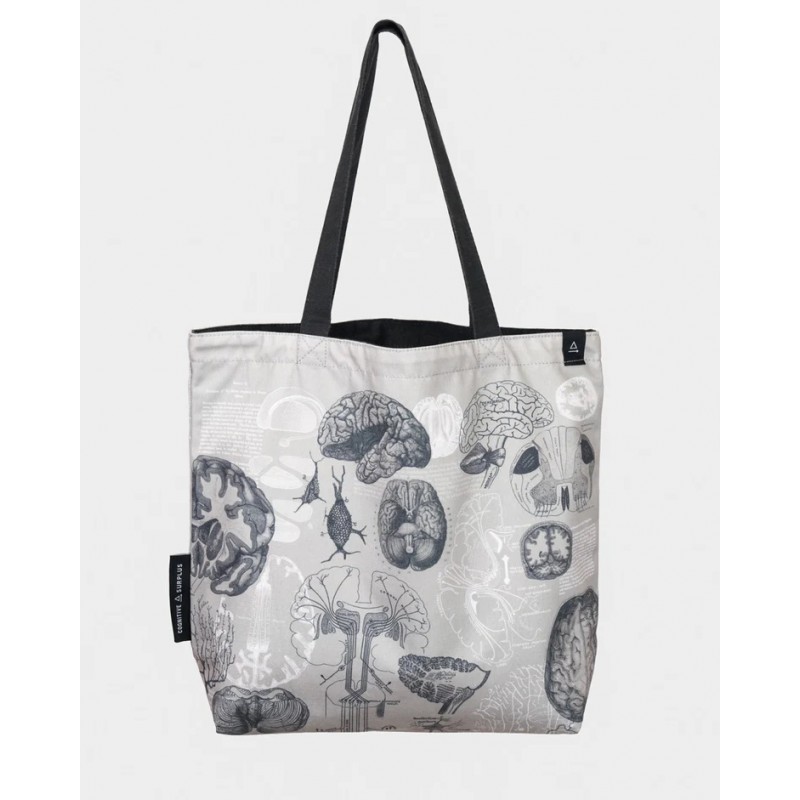 Cognitive Surplus Canvas Shoulder Tote | Brain