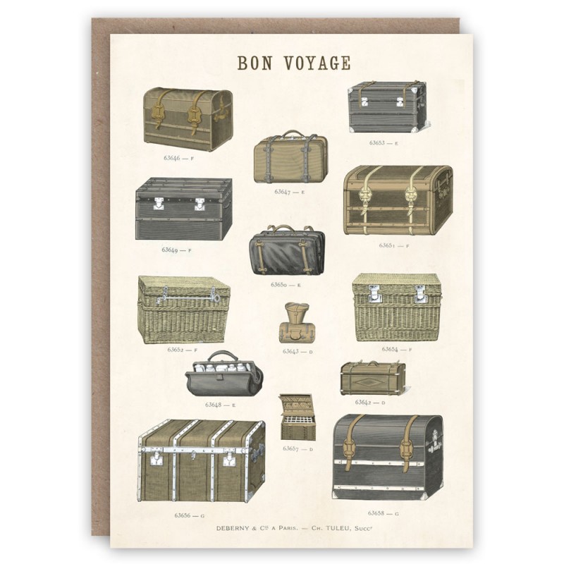 Greeting Card |Bon Voyage