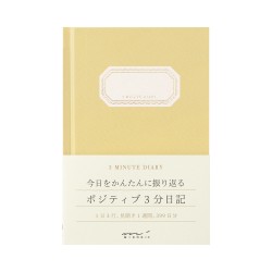Midori 3 Minute Diary | Yellow