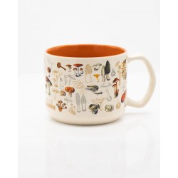 Cognitive Surplus Ceramic Mug | Mushrooms