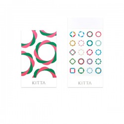 Naklejki Hitotoki Kitta Seal Geometryczne Koła