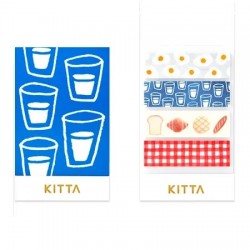 Hitotoki Kitta Index Washi Labels Breakfast