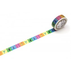 MT Tape 15 mm Colorful Bird