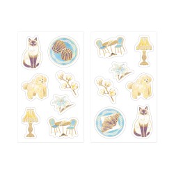 Midori Decoration Stickers | Beige