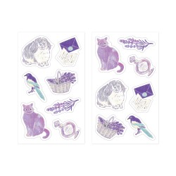 Midori Decoration Stickers | Purple