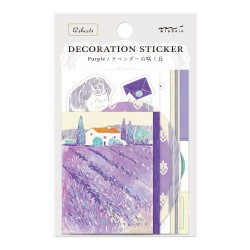 Midori Decoration Stickers | Purple