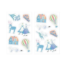 Midori Decoration Stickers | Light Blue