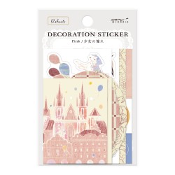 Midori Decoration Stickers | Pink