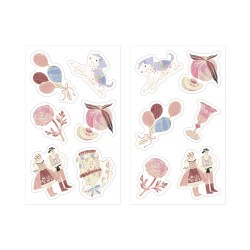 Midori Decoration Stickers | Pink
