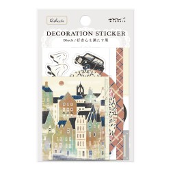 Midori Decoration Stickers | Black