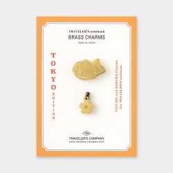 Brass Charm Traveler's Notebook Limited Edition | Tokyo 2024