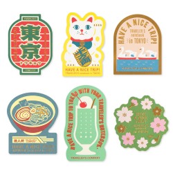 Customized Sticker Set for Traveler's Notebook Limited Edition | Tokyo 2024