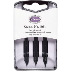 Set of nibs for Calligraphy Brause Steno | 3 pcs.