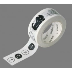 Taśma ICONIC Masking Tape | 123