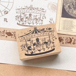 Stamp | 12 Constellations Merry-go-round