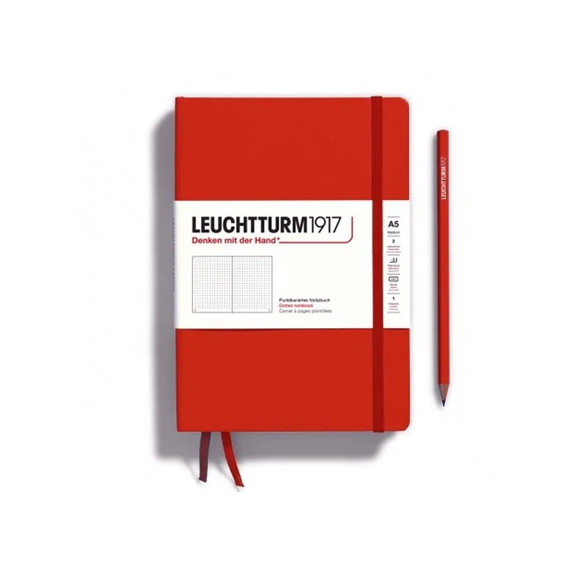 Notatnik Leuchtturm 1917 A5 | Red