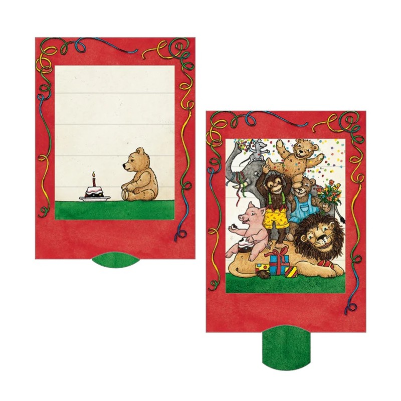 Greeting Card Curiosi |Birthday Teddy Bear