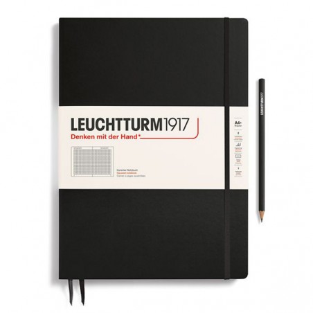 Lauchtturm1917 Master Slim Notebook | Black