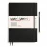 Lauchtturm1917 Master Slim Notebook | Black