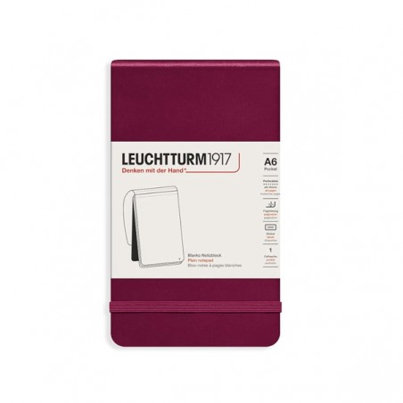 Leuchtturm1917 Reporterblock Notepad | Port Red