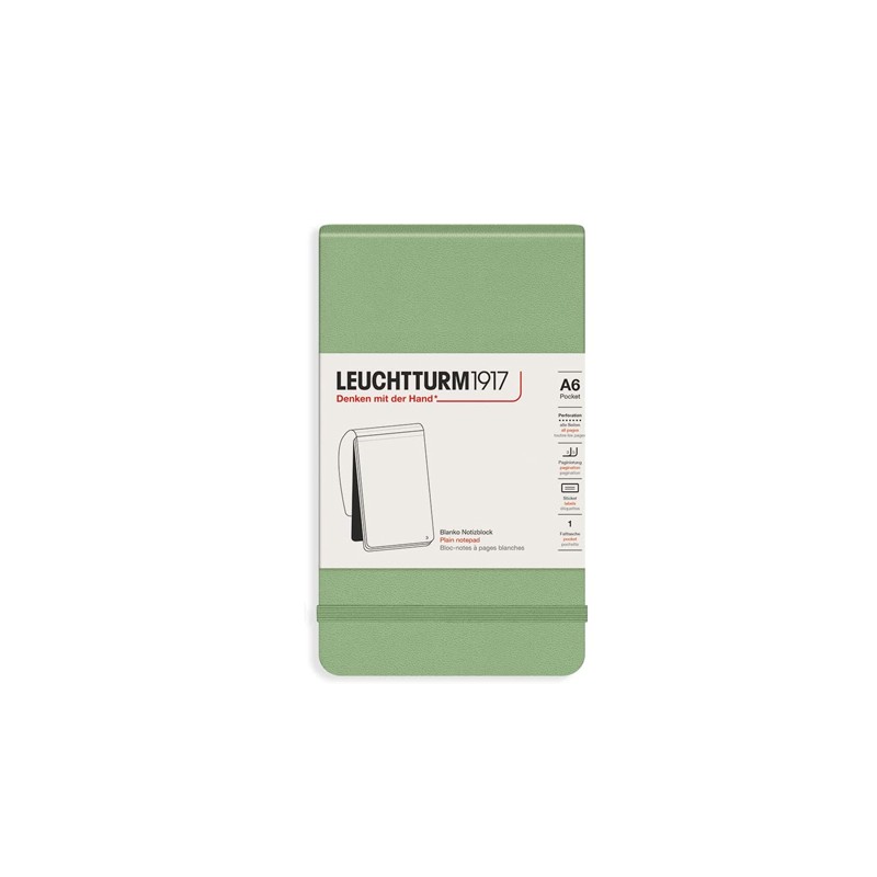 Leuchtturm1917 Reporterblock Notepad | Sage