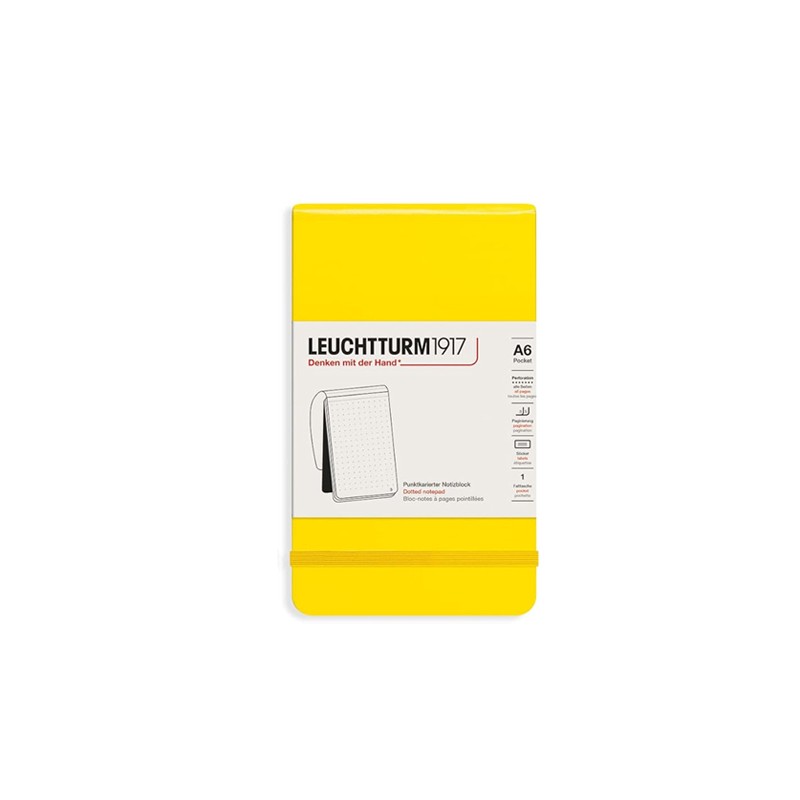 Notes Reporterski Leuchtturm1917 Notepad | Cytrynowy