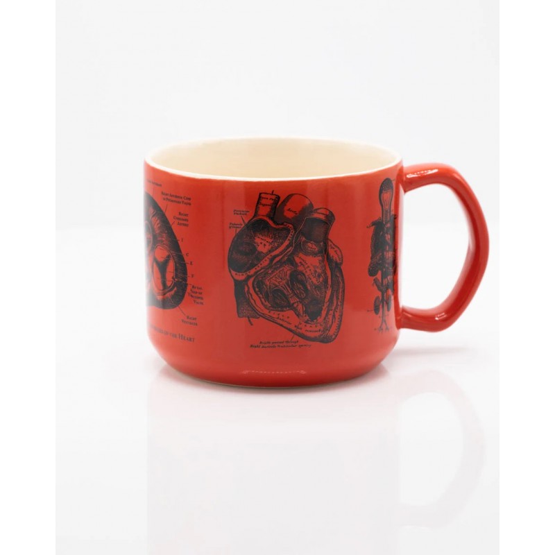 Cognitive Surplus Ceramic Mug | Anatomical Heart