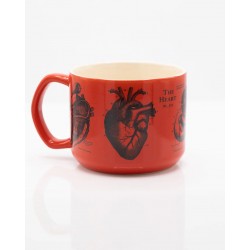 Cognitive Surplus Ceramic Mug | Anatomical Heart