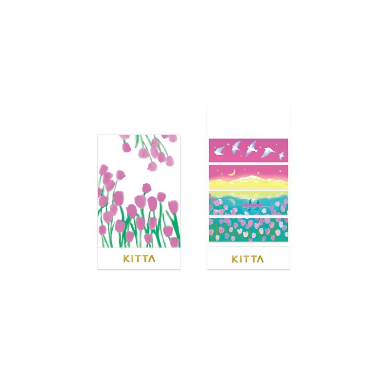 Hitotoki Kitta Index Washi Labels | Lake