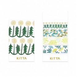 Hitotoki Kitta Index Washi Labels | Flower 8