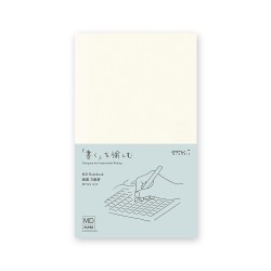 MD Paper Notebook Slim B6 | Grid