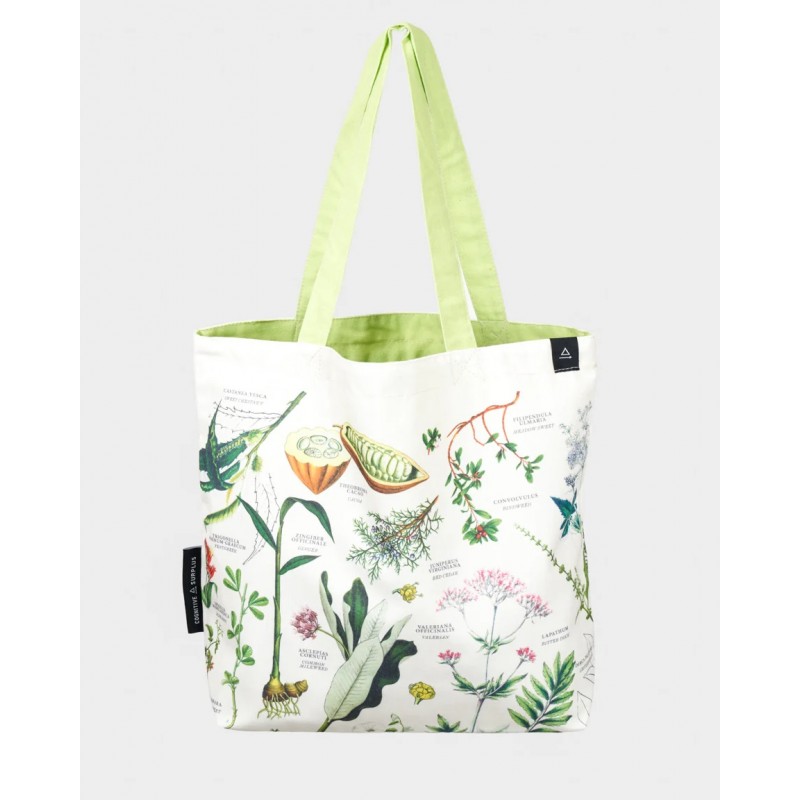 Cognitive Surplus Canvas Shoulder Tote | Medicinal Botany