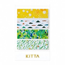 Naklejki Hitotoki Kitta Clear | Pasmo Górskie