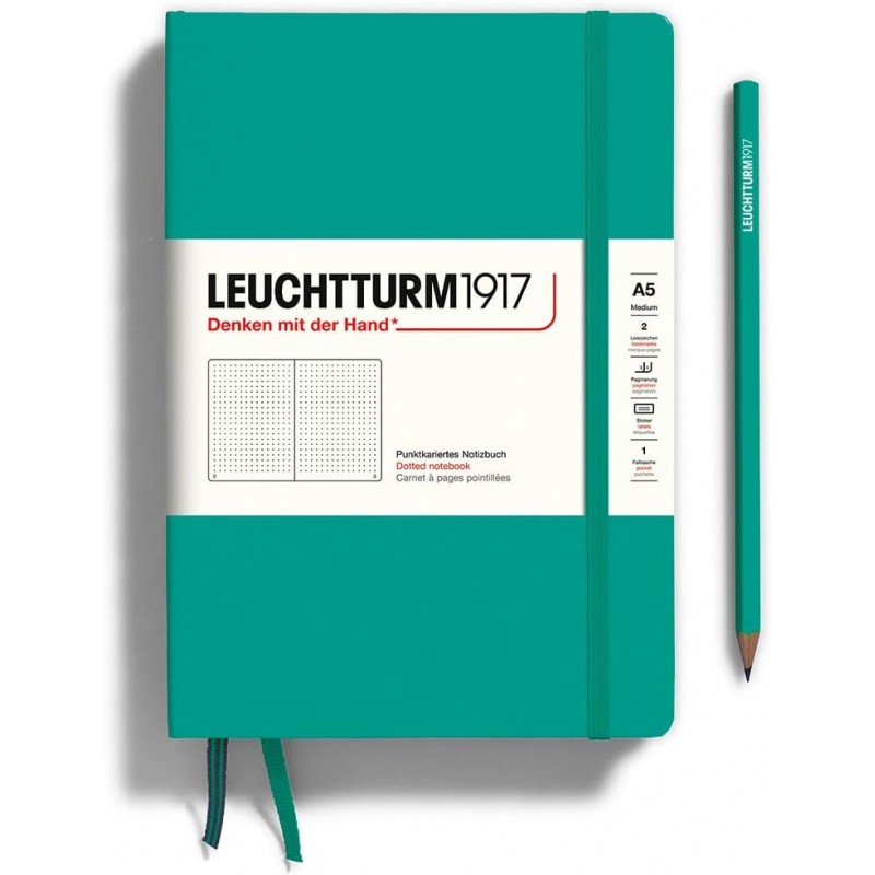 Notatnik Leuchtturm1917 A5 | Szmaragdowy