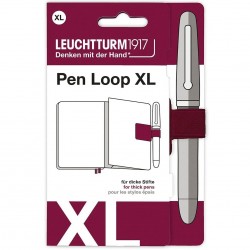 Uchwyt na długopis Leuchtturm1917 Pen Loop XL | Bordowy