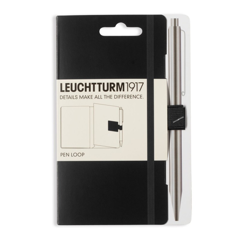 Uchwyt na długopis Leuchtturm1917 Pen Loop | Czarny