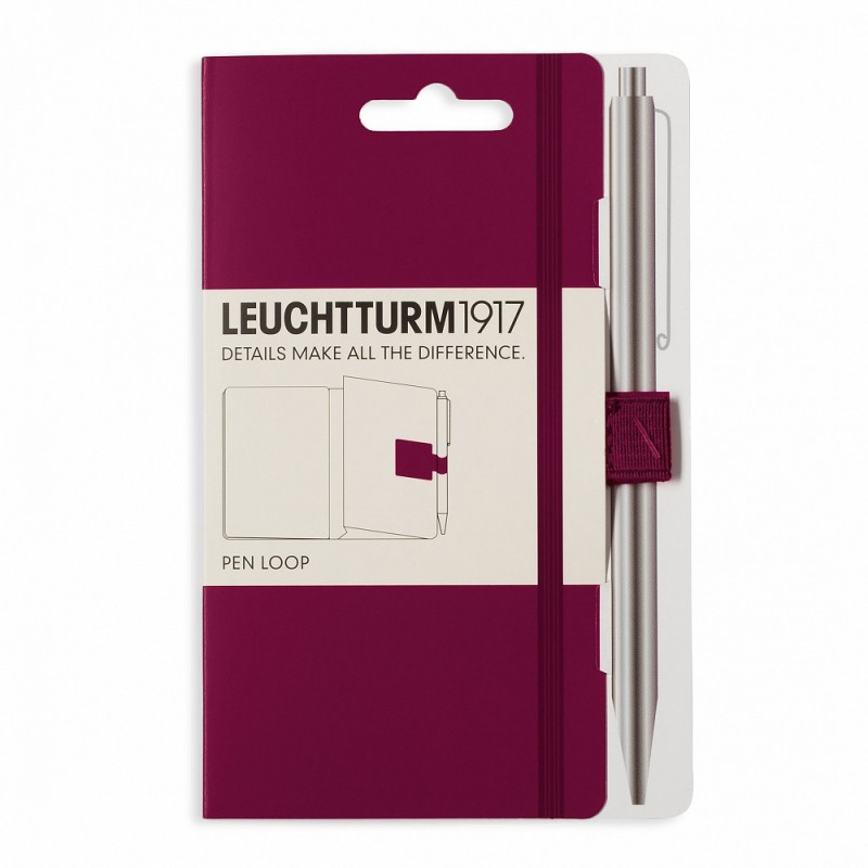 Leuchtturm1917 Pen Loop | Port Red