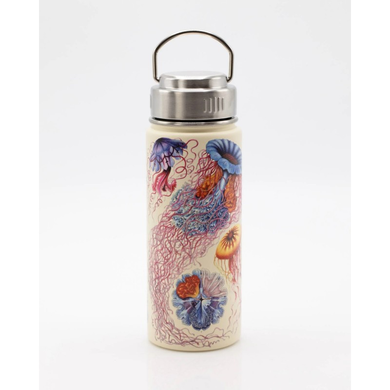 Cognitive Surplus Steel Bottle | Haeckel Jellyfish