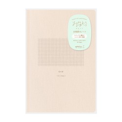 Midori Yuru Log Notebook B6 | Kratka 2x2mm