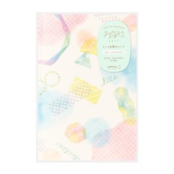 Midori Yuru Log Notebook B6 | Watercolor