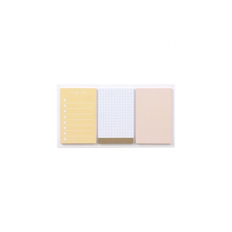 King Jim Emily Sticky Notes Memo | Nude