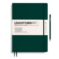 Leuchtturm1917 Master Slim Notebook A4+ | Forest Green