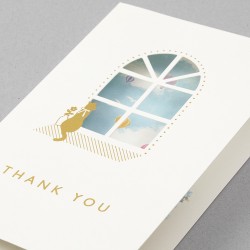Greeting Card Midori Blue Sky