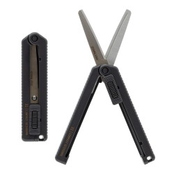 Nożyczki składane Midori XS | Czarne | A
